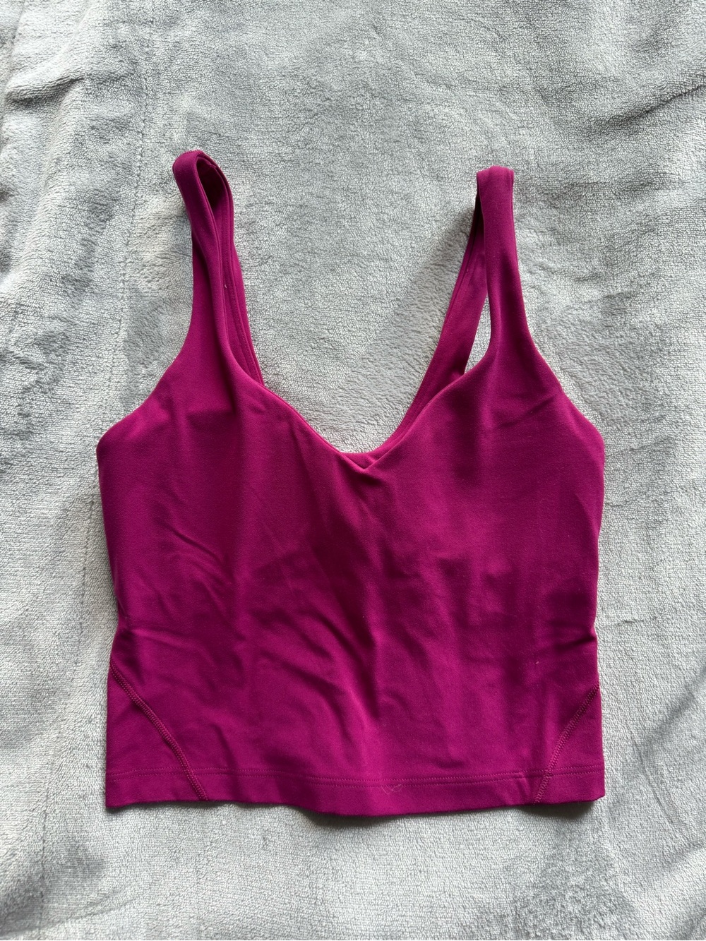 lululemon hot pink align tank